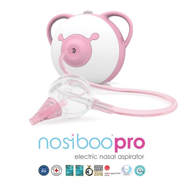 Nosiboo Pro elektrická nosná odsávačka - pink
