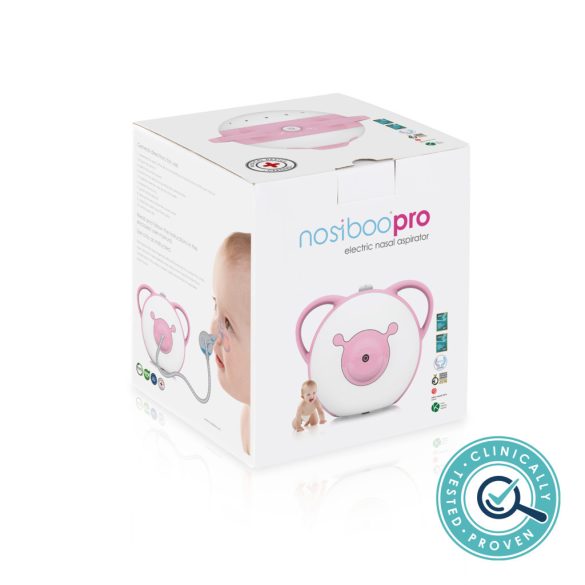 Nosiboo Pro elektrická nosná odsávačka - pink
