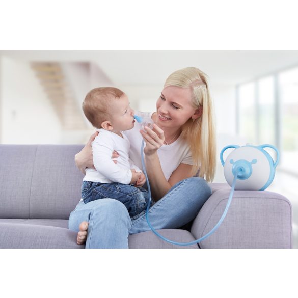 Nosiboo Pro elektrická nosná odsávačka - modrá