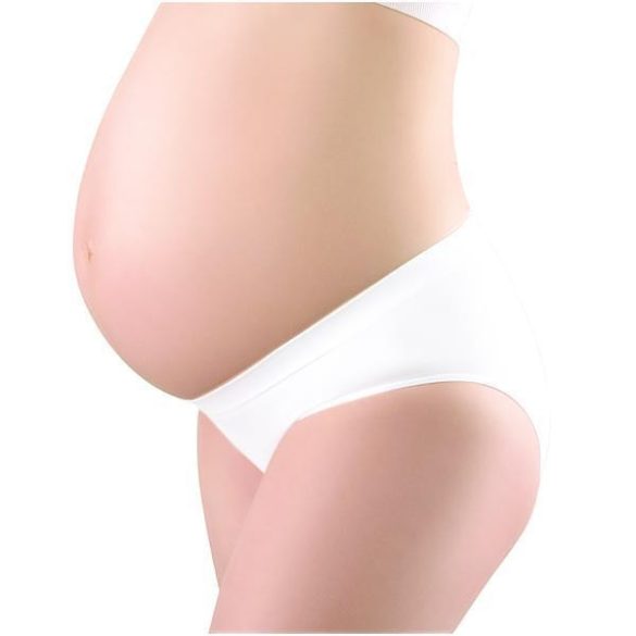 BabyOno tehotenské nohavičky S biely