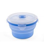 Nuvita Univerzálna skladacia silikónová myska na potraviny  - modrá - 4468