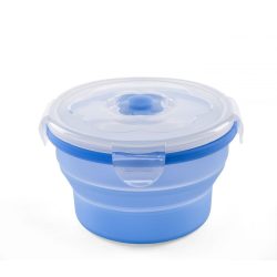  Nuvita Univerzálna skladacia silikónová myska na potraviny  - modrá - 4468
