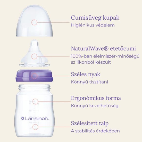 Lansinoh dojčenská fľaša 160ml