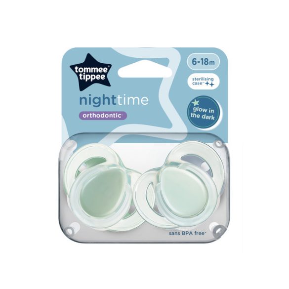 Tommee Tippee Night cumlík (2ks) 6-18 mes