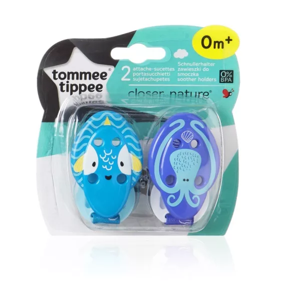 Tommee Tippee klips na cumlík (2ks)
