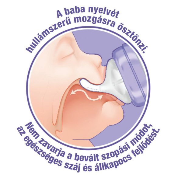 Lansinoh cumeľ silikónový pomalý prietok 2ks