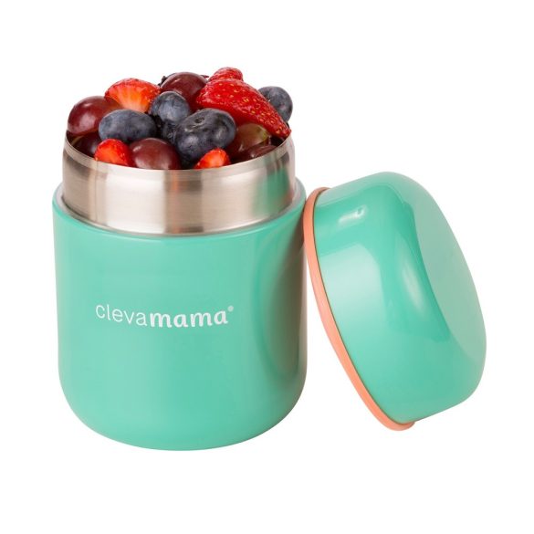 Clevamama termoska na jedlo 250ml  - nehrdzavejúca nekvapkajúca