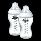 Tommee Tippee dojčenská fľaštička C2N 340ml duo