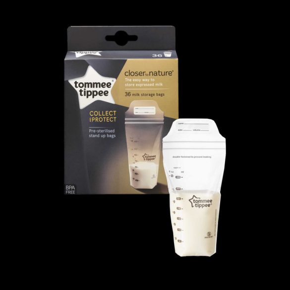 Tommee Tippee Closer To Nature sáčky na uskladnenie materského mlieka 36ks x 350ml