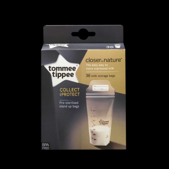 Tommee Tippee Closer To Nature sáčky na uskladnenie materského mlieka 36ks x 350ml