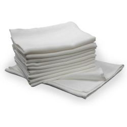 Scamp látkové biele plienky 70x70 cm - 10 ks