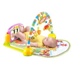 Lorelli Toys deka na hranie - Piano Gym Pink