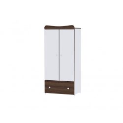 Lorelli Exclusive Skriňa - White & Walnut 