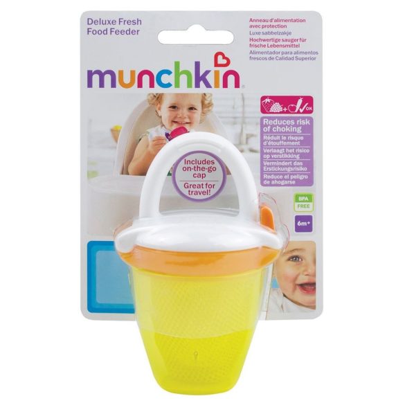 Munchkin kŕmiaca sieťka s úložným mini boxom - rôzne farby