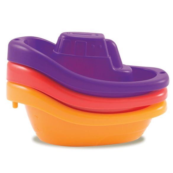 Munchkin hračka do kúpeľa - Little Boat Train / malé loďky (3ks)