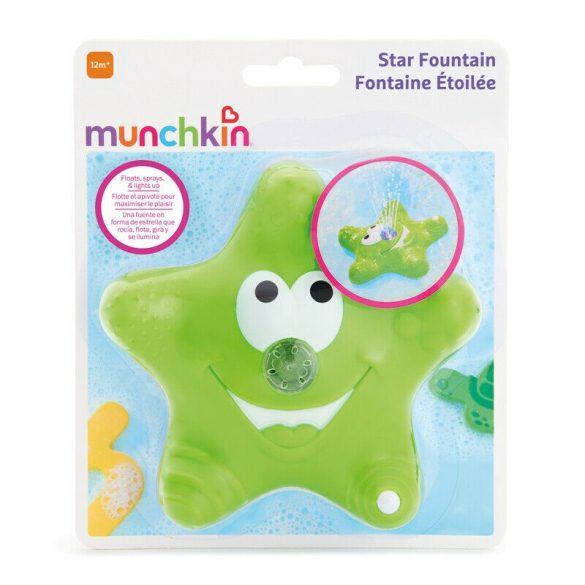 Munchkin hračka do kúpeľa - Star Fountain / Fontána v tvare hviezdy - rôzne farby