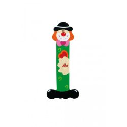 Sevi drevené písmenko - I - Klaun zelené