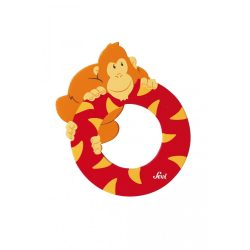 Sevi drevené písmenko - O - Orangutan červené