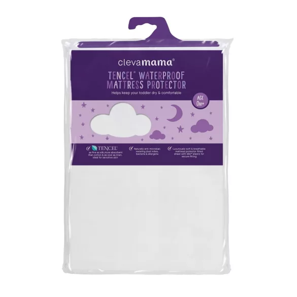 Clevamama tencel nepremokavá plachta s gumičkou 60x120