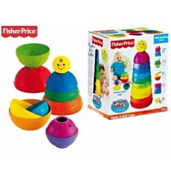 Fisher Price Farebná šálkopyramída
