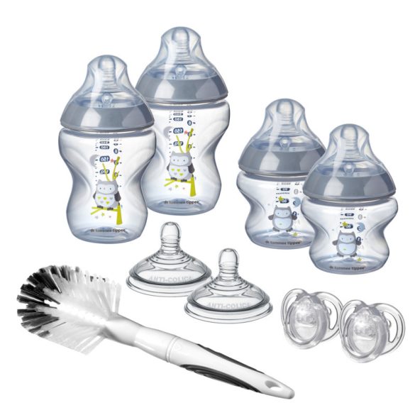 Tommee Tippee Closer To Nature sada dojčenských fľaštičiek pre novorodencov - bez BPA (boy)