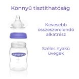Lansinoh sklenená dojčenská fľaša 160ml 