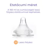 Lansinoh sklenená dojčenská fľaša 160ml