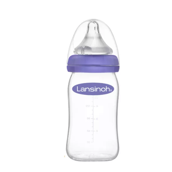 Lansinoh sklenená dojčenská fľaša 160ml