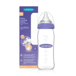 Lansinoh 240 ml sklenená fľaša
