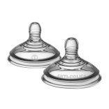 Tommee Tippee náhradný cumlík Anti-Colic plus pomalý prietok 2 ks 0m+ 