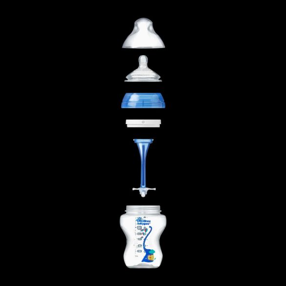 Tommee Tippee Advanced Anti-colic fľaštička 260ml modrá
