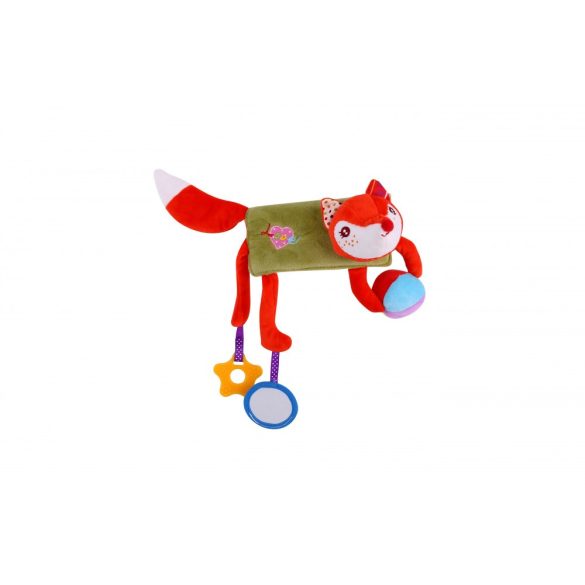 Lorelli Toys plyšová hračka do kočíka - líška