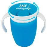 Munchkin Miracle nepretekavý hrnček 360° s úchytkom 200ml - modrý