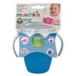 Munchkin Miracle nepretekavý hrnček 360° s úchytkom 200ml - modrý