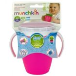 Munchkin Miracle 360 hrnček s úchytkom 200ml - pink