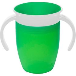 Munchkin Miracle 360 hrnček s úchytkom 200ml - zelený