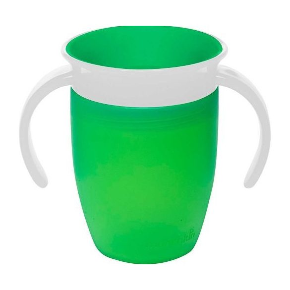 Munchkin Miracle 360 hrnček s úchytkom 200ml - zelený