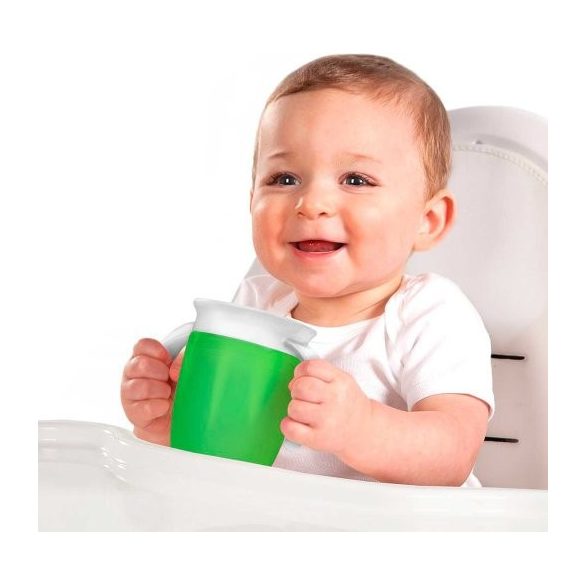 Munchkin Miracle 360 hrnček s úchytkom 200ml - zelený