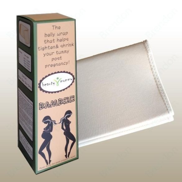 Beauty Mommy Bamboo sťahovací pás po pôrode XL - biela