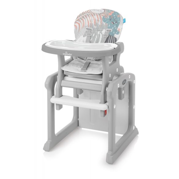 Baby Design Candy 2v1 Multifunkčná jedálenská stolička - 08 Pink 2019