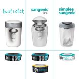 Tommee Tippee Sangenic Twist and Click a SG TEC náhradná kazeta citrus