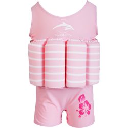 Konfidence Floatsuit oblek na plávanie  Pink Stripe 1-2 rok
