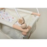 Incababy Detská hojdačka Coco Friends so splošteným zaobleným rámom