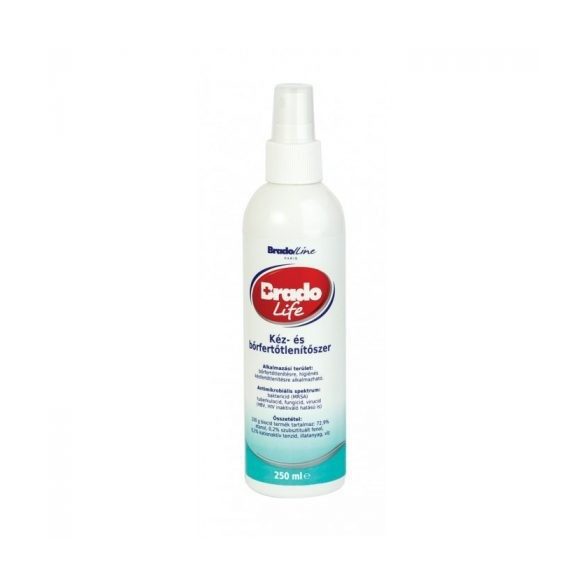 Bradolife antibakteriálny gel na ruky s pumpičkou 250ml 