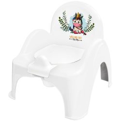 Chipolino Forest nočník kresielko - Unicorn white/pink