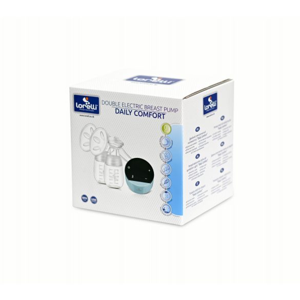 Lorelli Daily Comfort dvojitá elektrická odsávačka mlieka  - white
