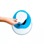 Prince Lionheart pottyPOD SQUISH prenosný nočník s polstrovaným sedadlom - Berry Blue