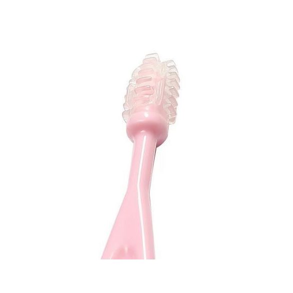 BabyOno zubná kefa - sada - ružová