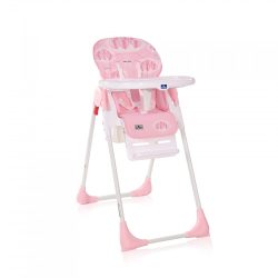   Lorelli Cryspi multifunkčná jedálenská stolička - Pink Hearts 2021