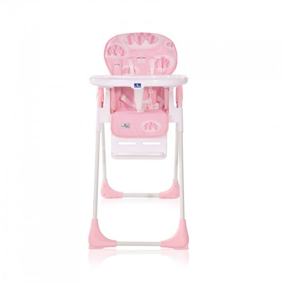 Lorelli Cryspi multifunkčná jedálenská stolička - Pink Hearts 2021